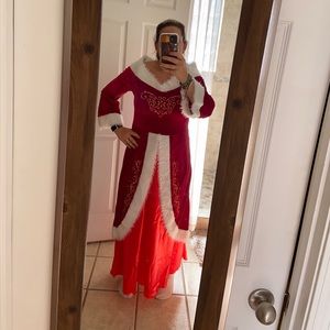 Mrs Santa costume dress size S/M